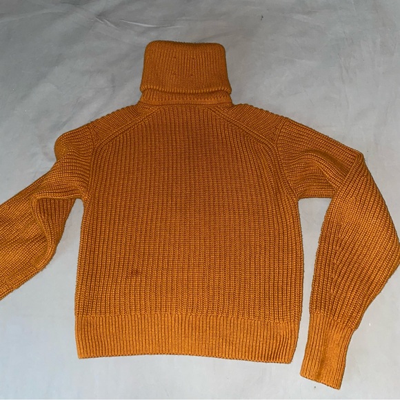 Everlane Chunky Knit Zip Cardigan Organic Cotton Toasted Almond Size XS - Picture 8 of 9